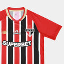 Camisa São Paulo II 25/26 Torcedor New Balance Masculina - Vermelho+Branco
