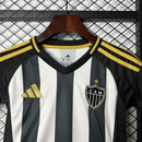 Conjunto Infantil Atlético Mineiro I 25/26 - Preto e Branco